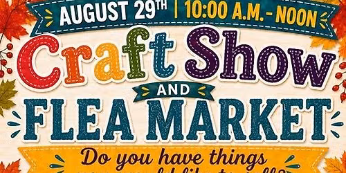 Western Woods Craft Show & Flea Market (Free Event)