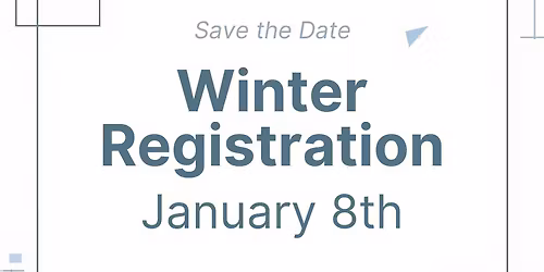 Winter Term Registration