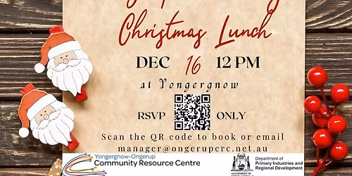 Ongerup Community Christmas Lunch