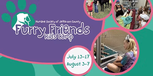 Furry Friends Kids Camp July Session