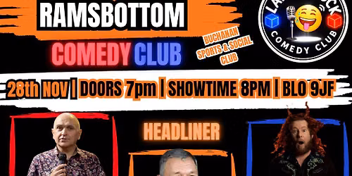 Ramsbottom Comedy Club - Nov 2026