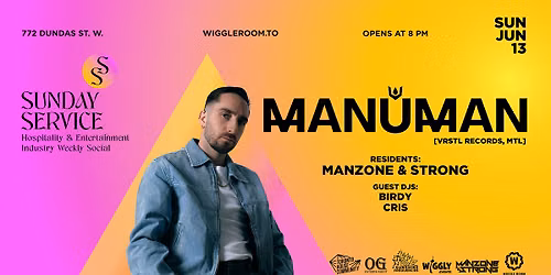 Sunday SerVice: Manuman [Mtl] | Manzone & Strong | Birdy