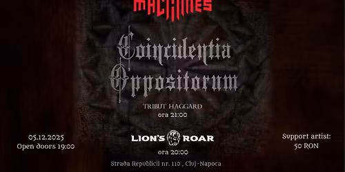 Coincidentia Oppositorum & Lion's Roar | Machines