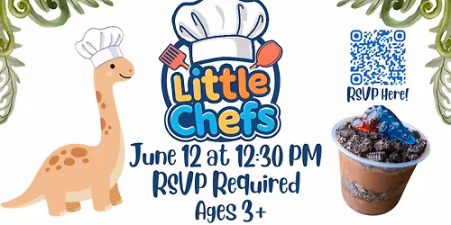 Little Chefs: Dino Dirt Pie (RSVP Required)