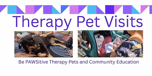 Gardner - Therapy Dog & Cat Visit