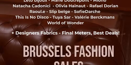 Brussels Fashion Sales