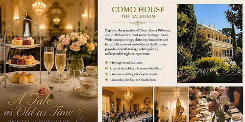 Como House Ballroom High Tea