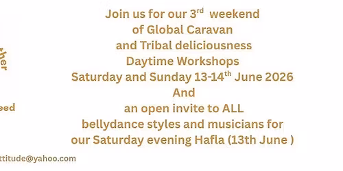 When Dancers Gather 2026 - Workshops\/Hafla