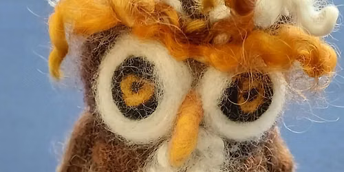 Needle-Felted Owl Art Class 