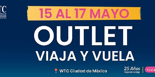 Outlet Viaja y Vuela | 25 Aniversario