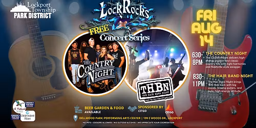 \ud83c\udfb6 LockRocks Free Concert Series \ud83c\udfb6