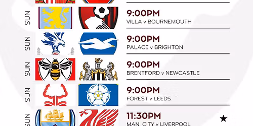 Premier League Matchweek 11