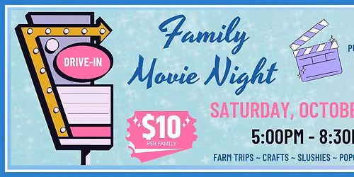 Family Drive-in Movie Night