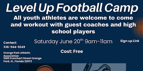 Level Up Football Camp