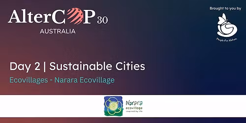 Focus on Sustainable Cities as part of AlterCOP