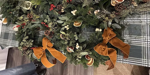 Wine & Wreaths: Holiday Wreath Making at The Warwick Hotel