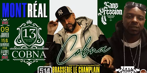 Cobna \u00e0 Montr\u00e9al-Est - Le Champlain - Tourn\u00e9e "Onzi\u00e8me" (Treizi\u00e8me \u00c9tage)