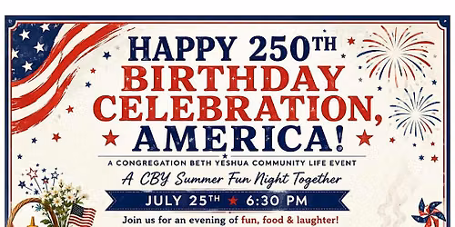 Beth Yeshua 250th Celebration BBQ