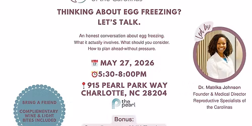 Thinking about Egg Freezing? Let's talk.