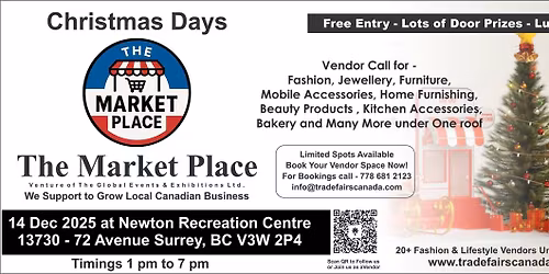 Christmas Days Edition The Market Place 2025! \ud83c\udf84