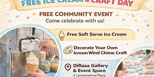 Free Ice Cream & Craft Day