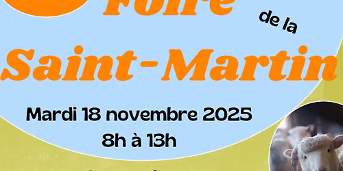 FOIRE DE LA SAINT-MARTIN
