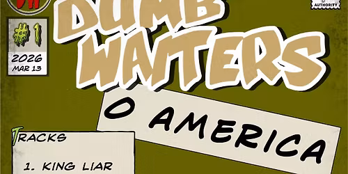 dumb waiters @ the shoulder of mutton, wantage @ 8:30pm on saturday 6th june 2026