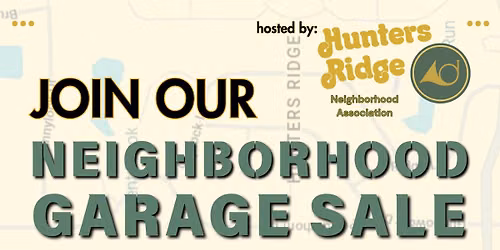Hunters Ridge Neighborhood Garage Sale