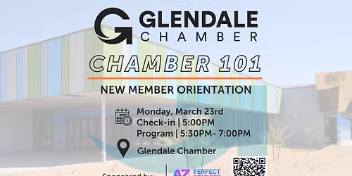 Chamber 101: A New Member Orientation - March 23rd