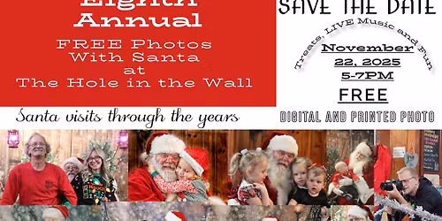 8th Annual Free Photos with Santa