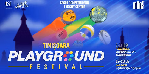 Timi\u0219oara Playground Festival 2026