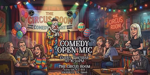Comedy Open Mic @ The Circus Room