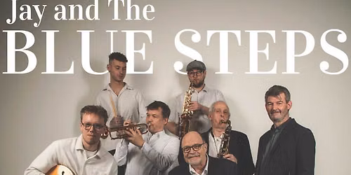 Jay and the blue steps