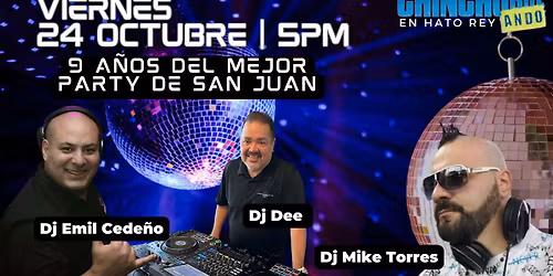 Viernes 24 de octubre 9 a\u00f1os del mejor Party de San Juan