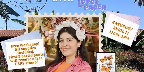 Letter Writing Workshop with Ana Karen Loves Paper