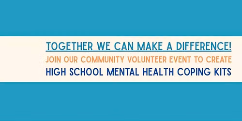 Teen Mental Health Coping Kit Construction