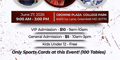 THE DMV SPORTS CARD SHOW