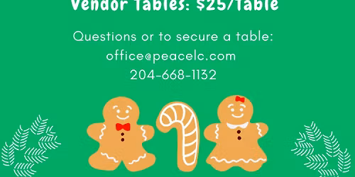 Peace Lutheran Church - Cookie Walk & Craft Sale