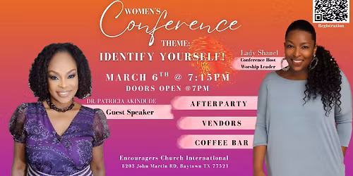 Walking Into Your Wealthy Place Women's Conference: INDENTIFY YOURSELF!