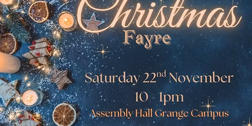 Grange academy Christmas Fayre