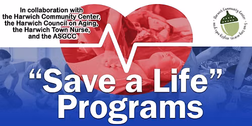Hands-Only CPR, AED & Choke Save (Free/Registration Required)