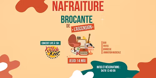 Brocante de l\u2019Ascension | NAFRAITURE 