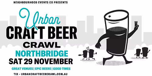 Urban Craft Beer Crawl | Northbridge (WA)