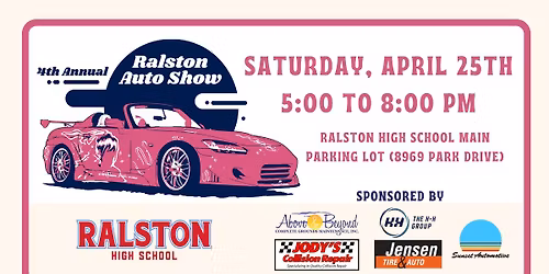 Ralston High School 2026 Auto Show