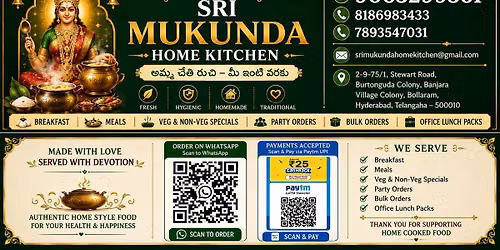 opening of srimukundahomekitchen.