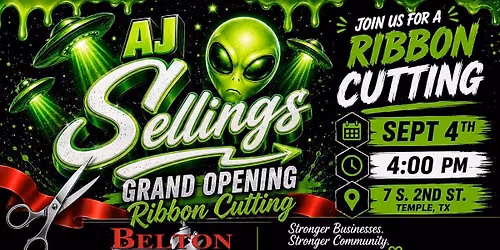 Ajsellings Grand Opening Ribbon Cutting Celebration