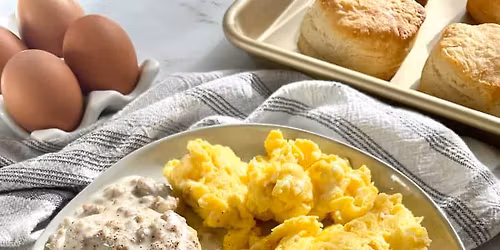Sausage Gravy & Biscuit All U Can Eat Breakfast Buffet