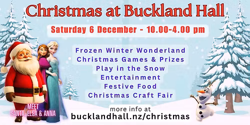 Christmas at Buckland Hall 2025