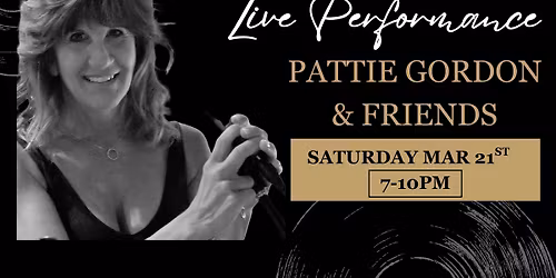 Live Music: Pattie Gordon & Friends
