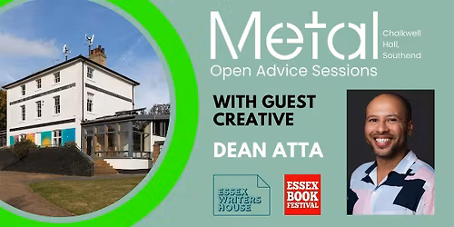 ESSEX WRITERS HOUSE 2026: Open Advice Sessions with Dean Atta